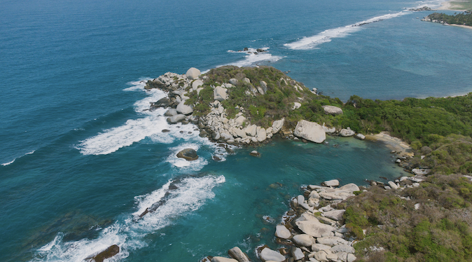 106. playa del tayrona piedras durante bachelorette colombia