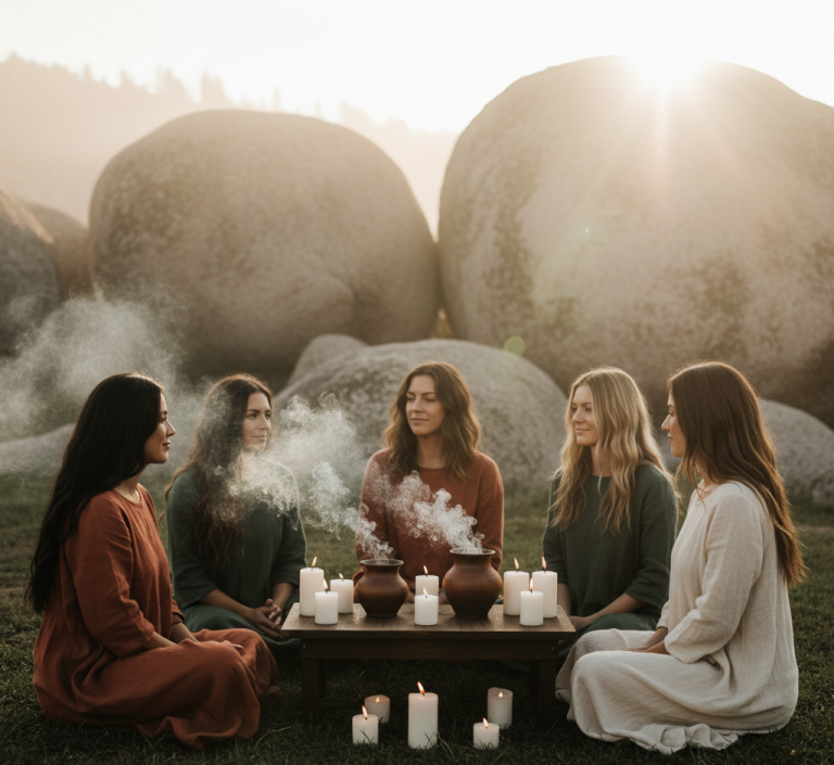 amigas durante ritual en despedida soltera en colombia y santa marta. 13
