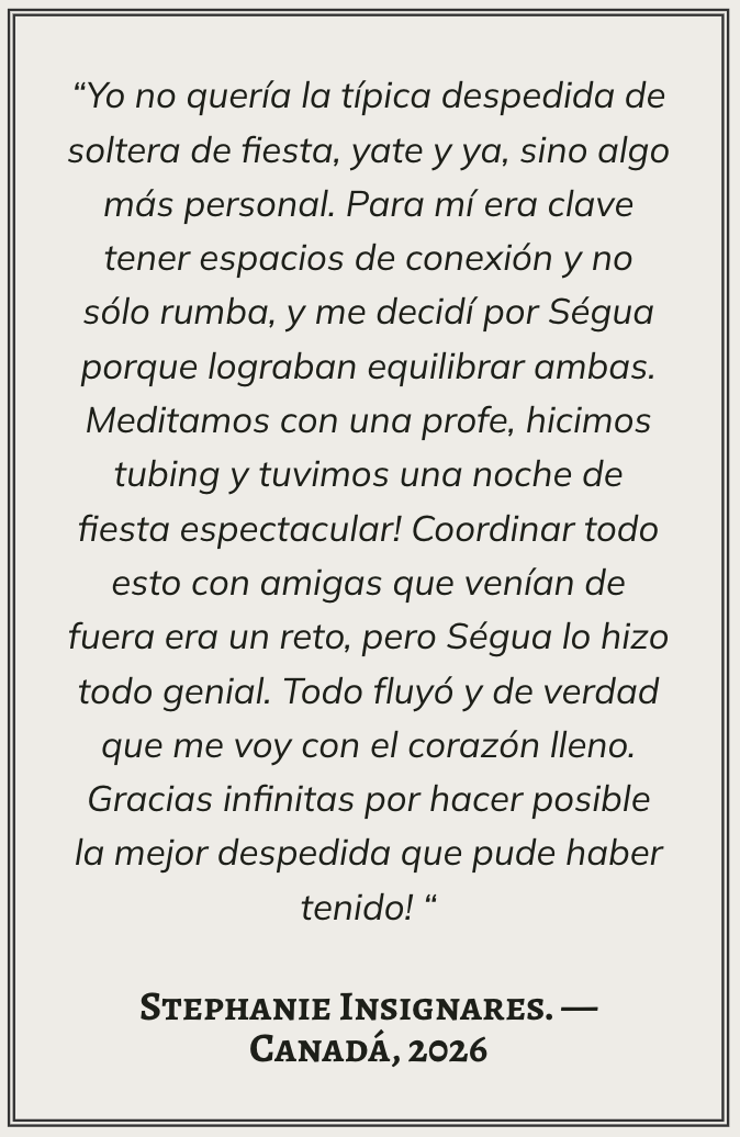 194. testimonio despedida de soltera en colombia bachelorette en colombia con segua 194